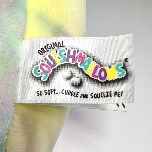 Squishmallows Kellytoy 2021 Springtime 8" Candy the Rainbow Bunny Plush Doll - Picture 10 of 11